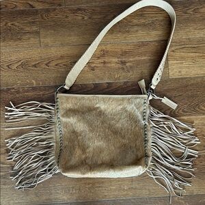 Idyllwind Upland Drive Hair on Hide bag